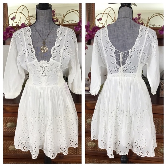 Free People FP One Lottie Mini Dress. NWT. - Picture 4 of 9